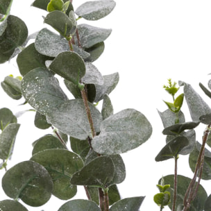 Branche Eucalyptus Paillettes Floquée 98 cm