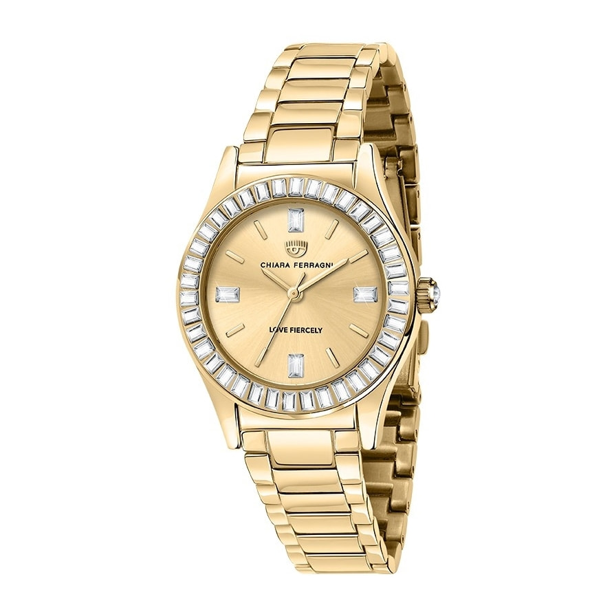 Reloj Chiara Ferragni R1953102501 Mujer Analogico Cuarzo con Correa de Acero inoxidable