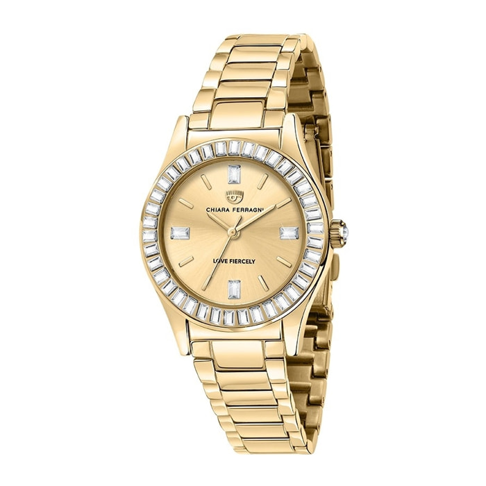 Reloj Chiara Ferragni R1953102501 Mujer Analogico Cuarzo con Correa de Acero inoxidable