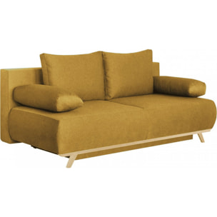 Canapé convertible 3 places en tissu - LARIA NEW