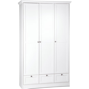 Armoire 3 portes 3 tiroirs - ALIX