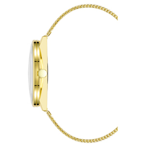 Reloj Nine West NW-2668GNGB Mujer Analogico Cuarzo con Correa de Acero inoxidable