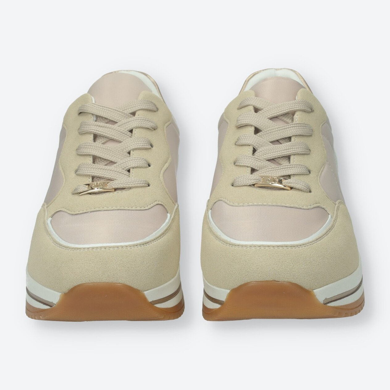 Sneakers Donna Tata Italia Beige