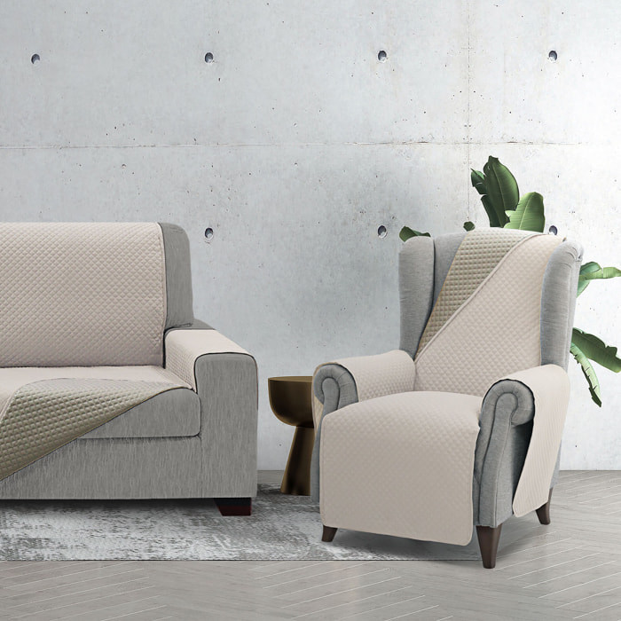 Cubre Sofá ACOLCHADO REVERSIBLE modelo RAMOS