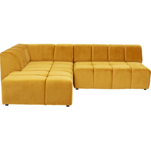 Canapé d'angle Belami ocre Kare Design