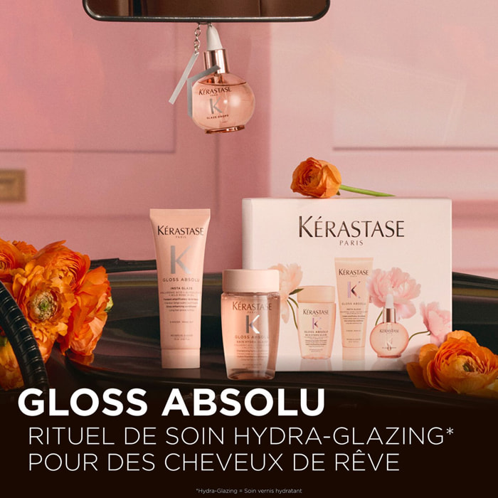 Gloss Absolu - Coffret Shampoing Bain Hydra-Glaze 80ml + 2 Produits