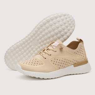 Zapatillas Memory Foam Beige - Charmy