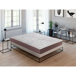 Colchón Viscoelástico 24cm Antiácaros Firmeza alta Hilo de plata DORMANT PREMIUM · ROYAL SLEEP