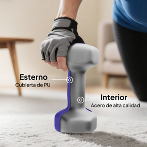 Juego de 8 Mancuernas Hexagonales 20 KG de 4 Pares 4 kg 3 kg 2 kg 1 kg Mancuernas de Neopreno con Revestimiento Antideslizantes Pesas para Gimnasio en Casa Ejercicio Entrenamiento Multicolor