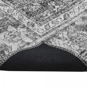 Tapis salon et chambre tissé motif faux uni MECE