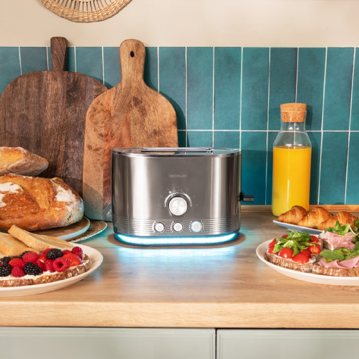 Cecotec Tostapane verticale Shine&Toast Double