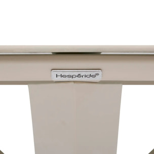 Table de jardin 6 places Oryon D130cm argile