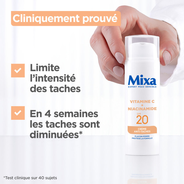 Mixa Crème Anti-taches à la Vitamine C et Niacinamide 50ml