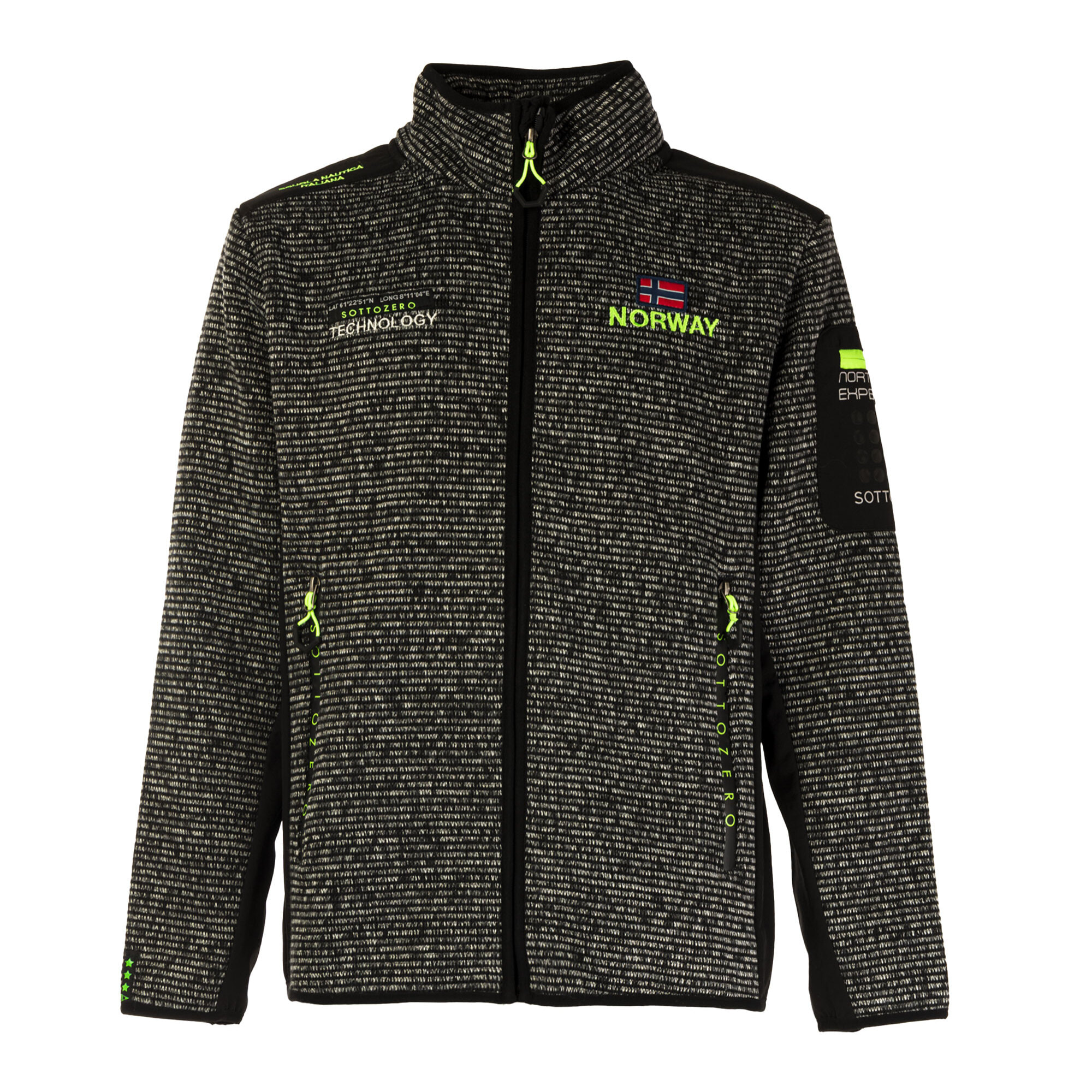 SCUOLA NAUTICA ITALIANA giacca uomo black