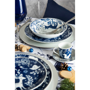 Set de 6 assiettes de présentation 33 cm Silver – Excelsa, Plastique Platinum