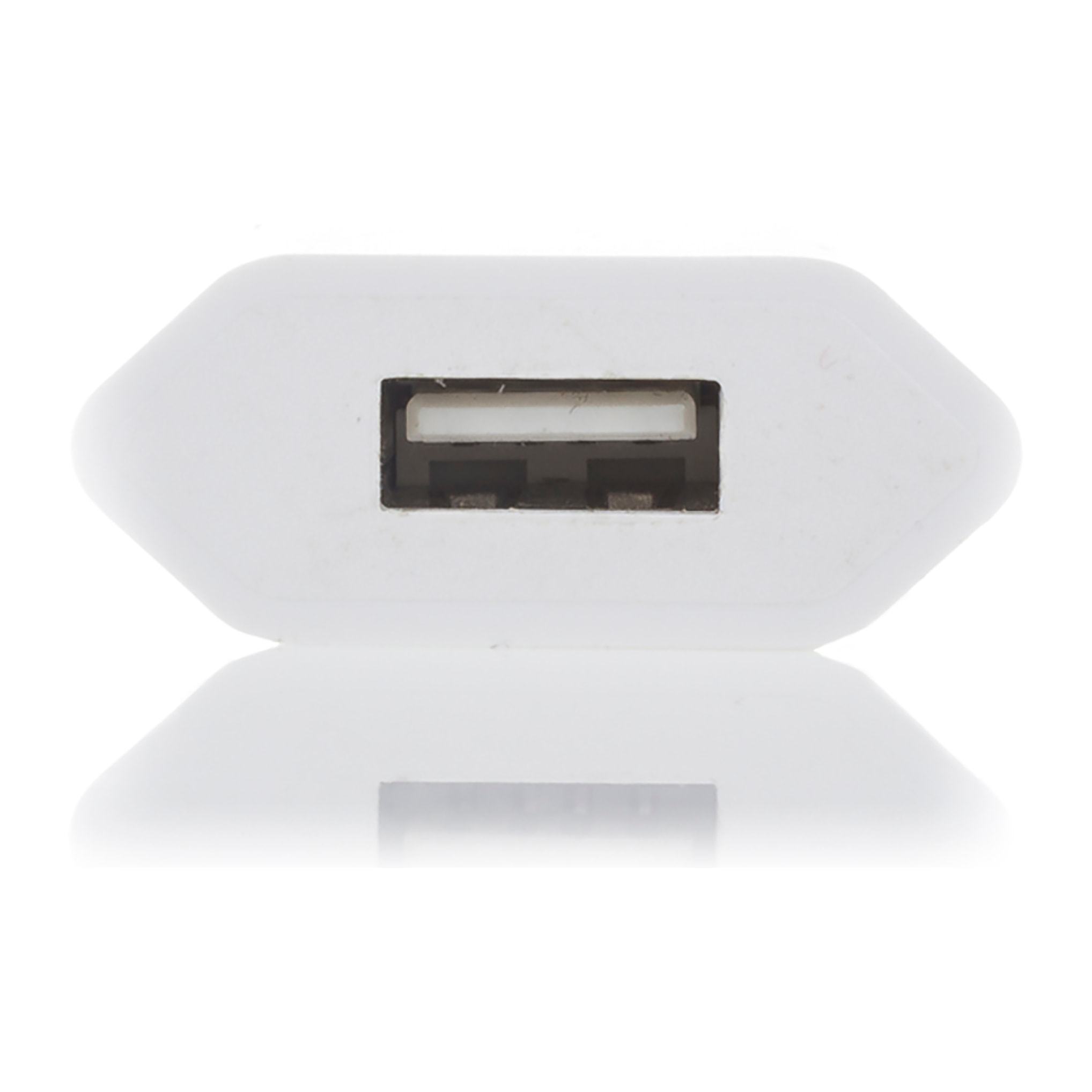 DAM CARICATORE DA PARETE USB 4x3x1 Cm. Colore bianco
