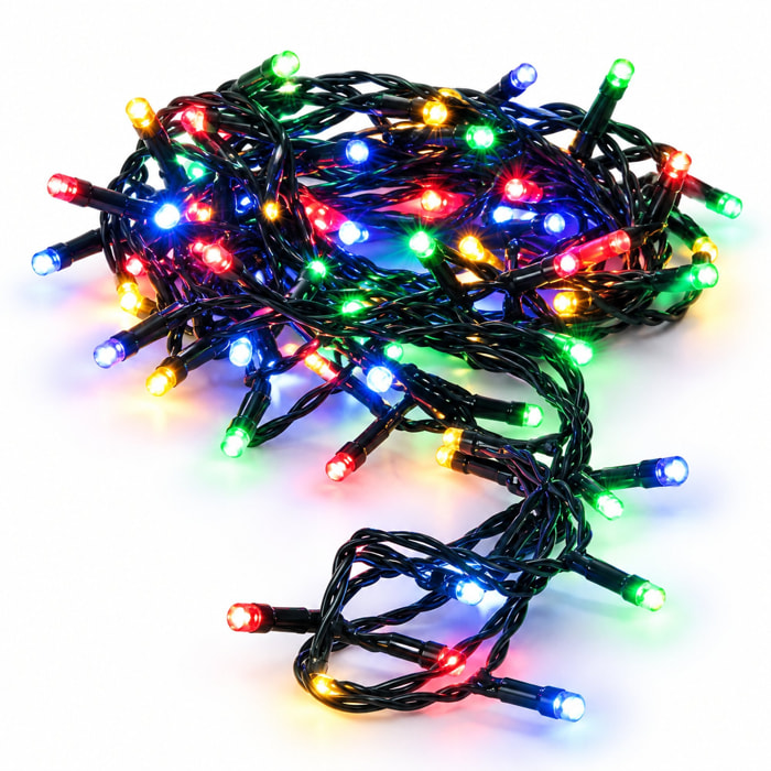 Guirnalda con 192 Luces LED Multicolor con controlador de 8 funciones