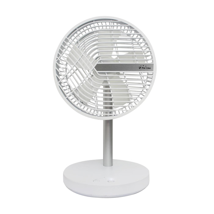 Ventilador de sobremesa con batería de litio recargable VENTY TA Li PURLINE