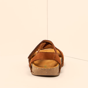 Sandalias N5799 NOBUCK LAVADO CUERO / BALANCE color Cuero