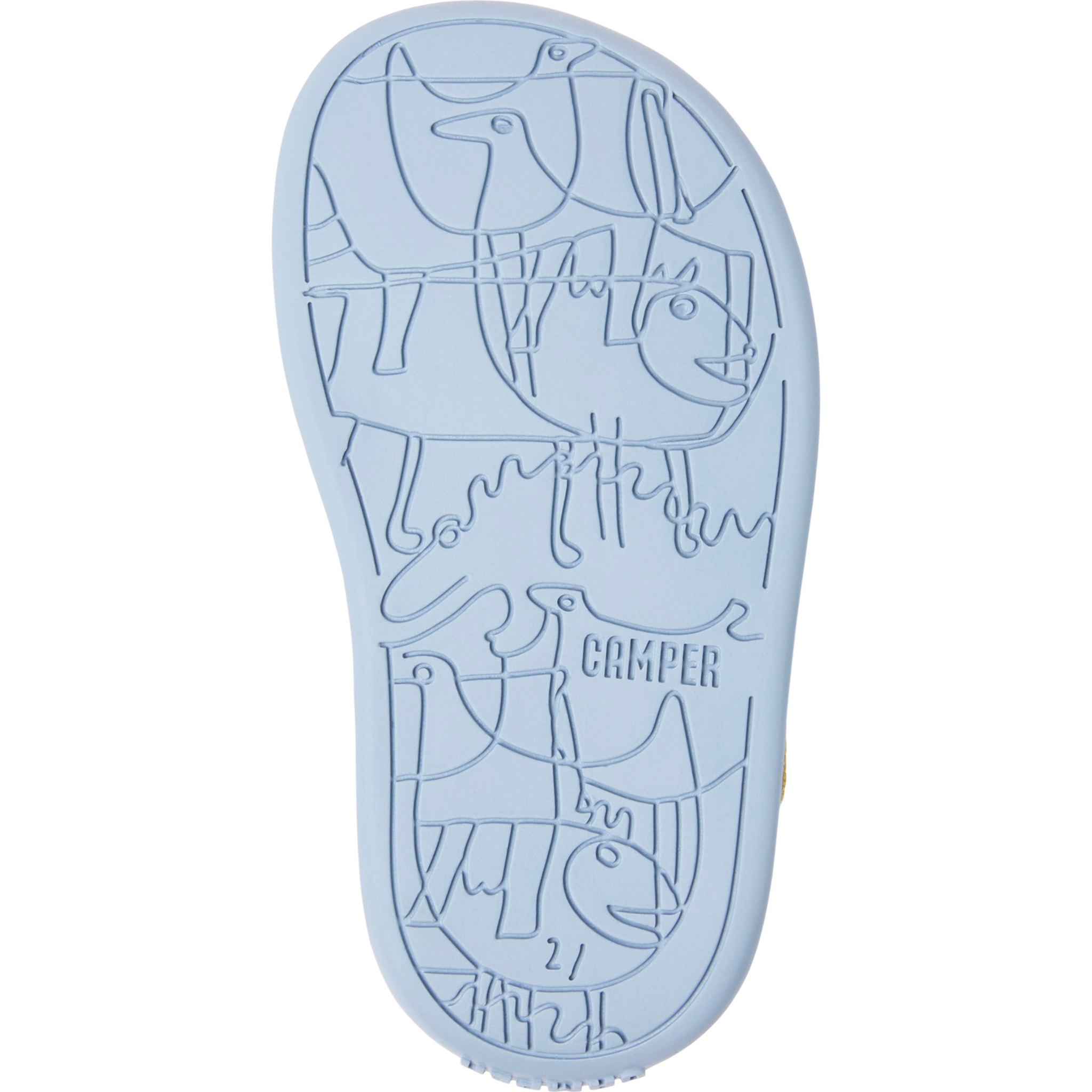 Sandalias - CAMPER Bicho - Multicolor - Cuero liso