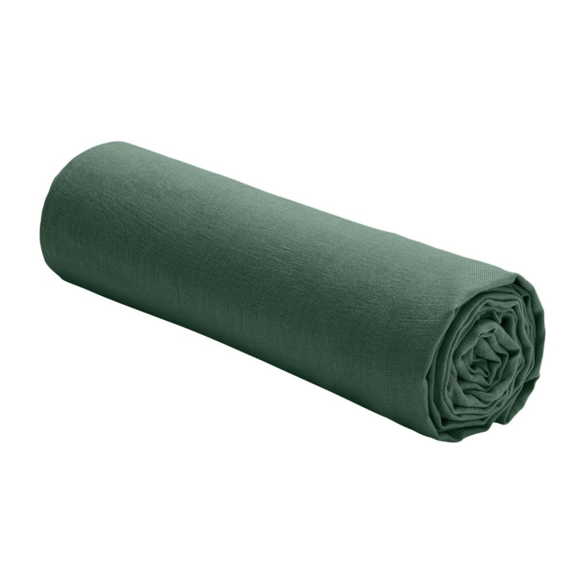 Drap housse bonnet:30cm 100% lin lavé 160g pin