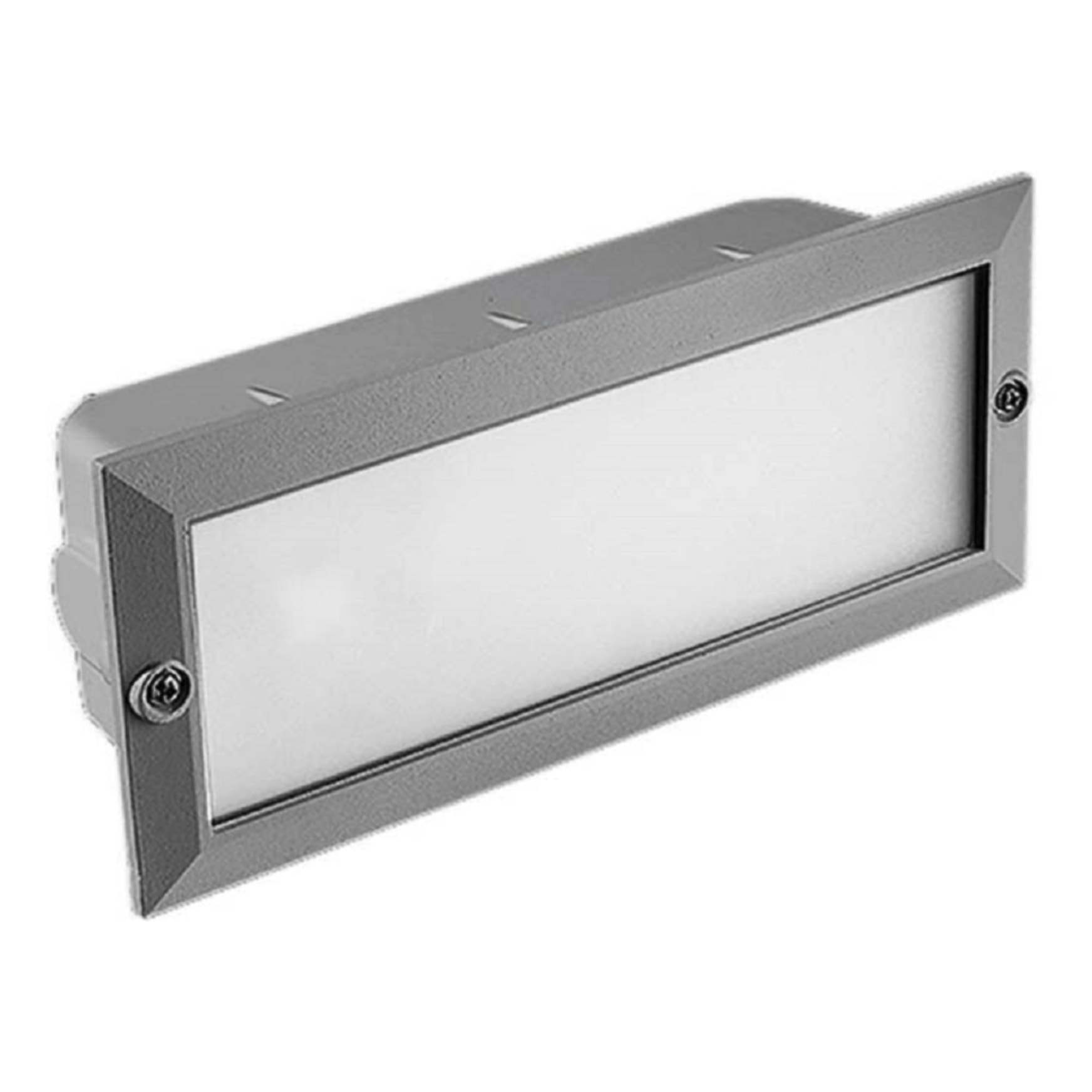 FORLIGHT Empotrable De Pared Ip44 Tamesis E27 60W Gris 1055Lm