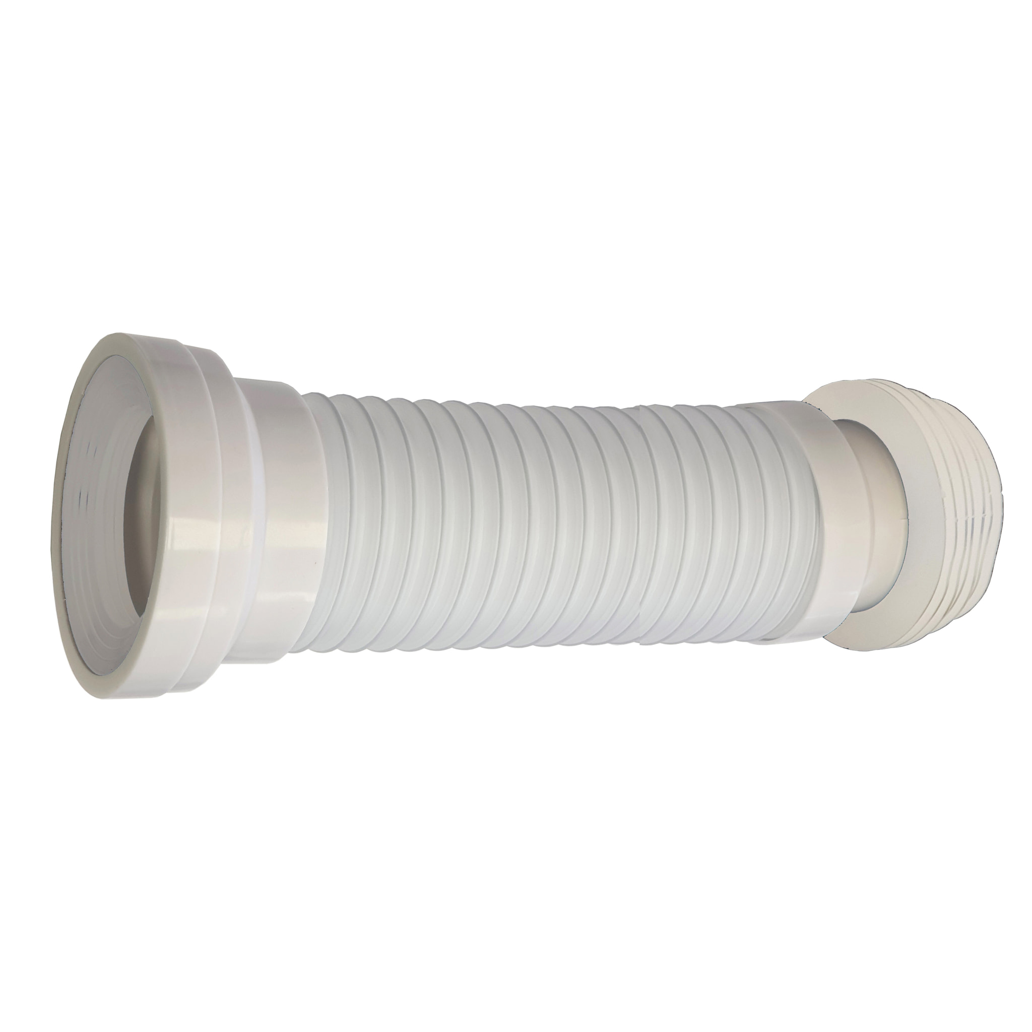 Pack WC A6 + Manguito conector | Inodoro de ceramica | Manguito extensible 150-470mm | WC con Tapa amortiguada | Doble descarga | Salida dual | Alday