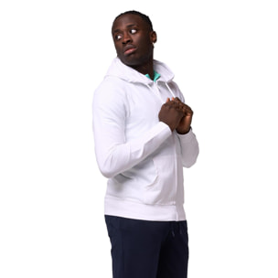 Leone Basic Sudadera con capucha y cremallera para hombre