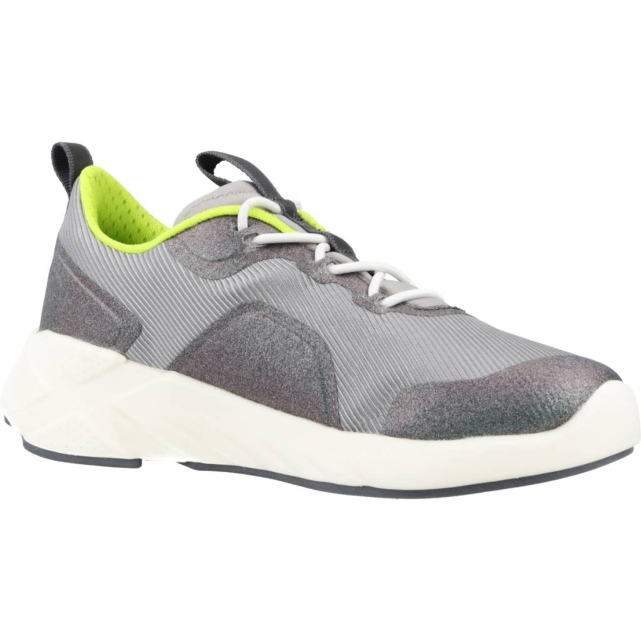 Zapatillas Niño de la marca GEOX  modelo J PLAYKIX BOY GRIS