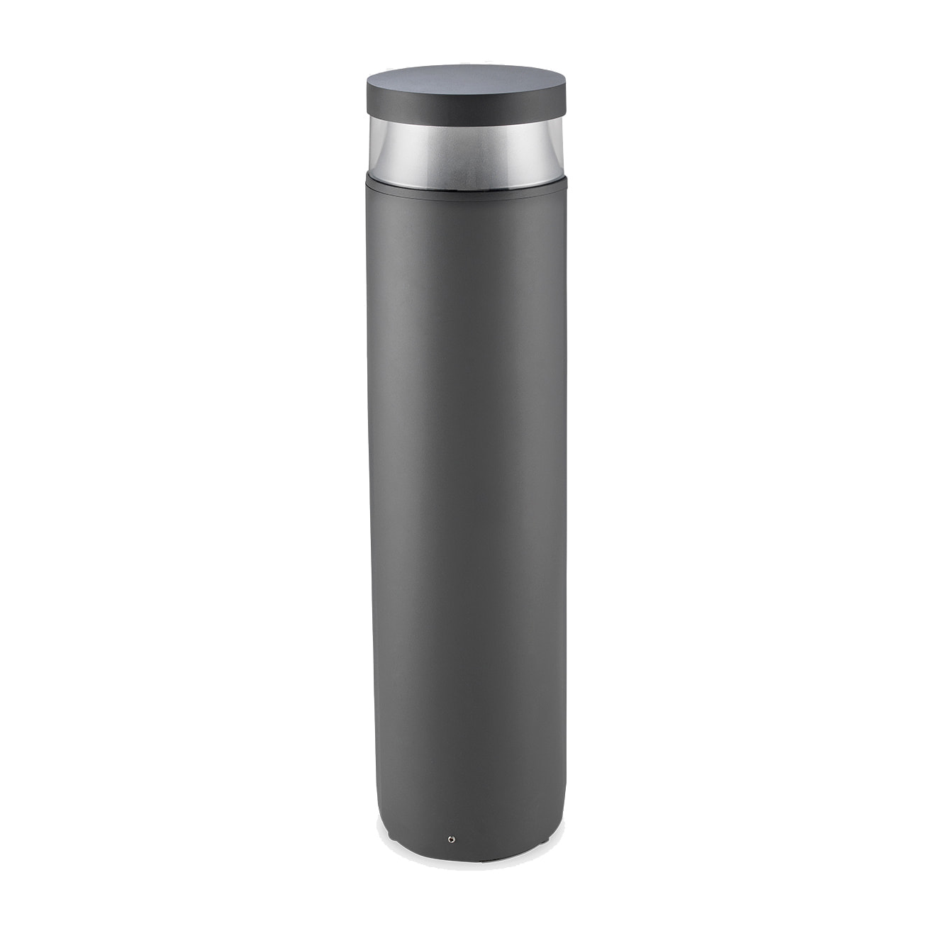 LEDS C4 Baliza Exterior IP66 Newton LED Pro 700MM 25.1W Blanco Cálido 3000K Gris Urbano