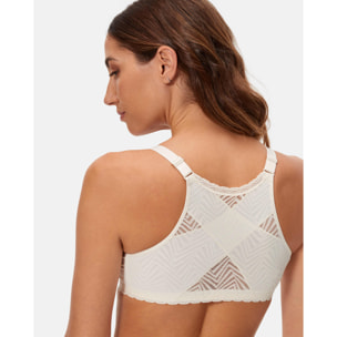 Sujetador Ideal Posture sin aros. Con apertura frontal.