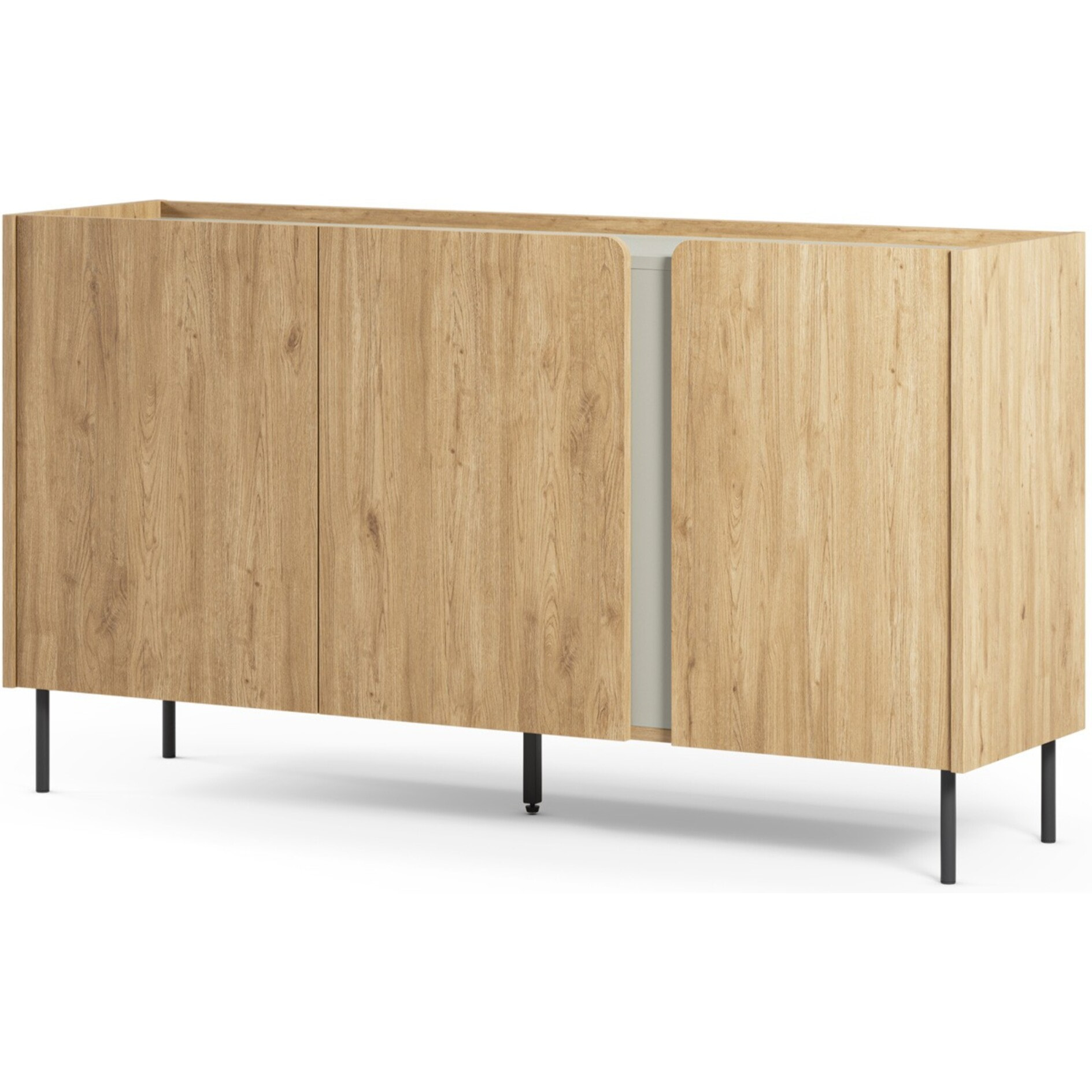 Buffet 3 portes bicolore - INGO