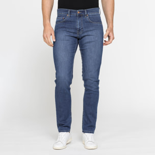 JEANS 5 TASCHE MOD. 717 SLIM FIT IN DENIM STRETCH LEGGERO