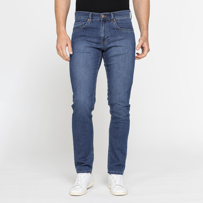 JEANS 5 TASCHE MOD. 717 SLIM FIT IN DENIM STRETCH LEGGERO