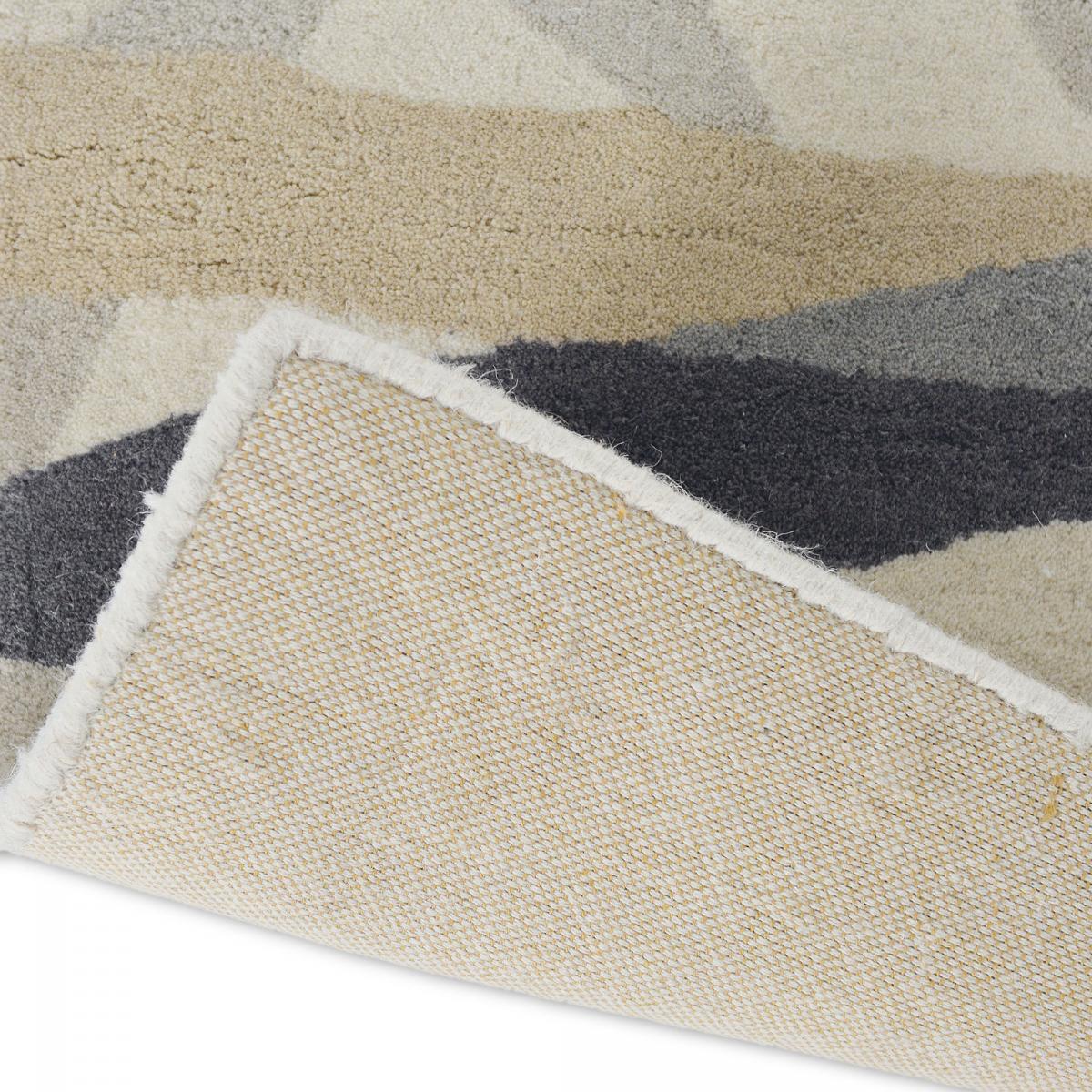 Tapis salon et chambre fait à la main en laine LUCI