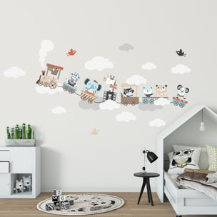 Stickers muraux | Sticker Mural Autocollant - ANIMAUX EN BALADES DANS LES RÊVES - Stickers adhésifs