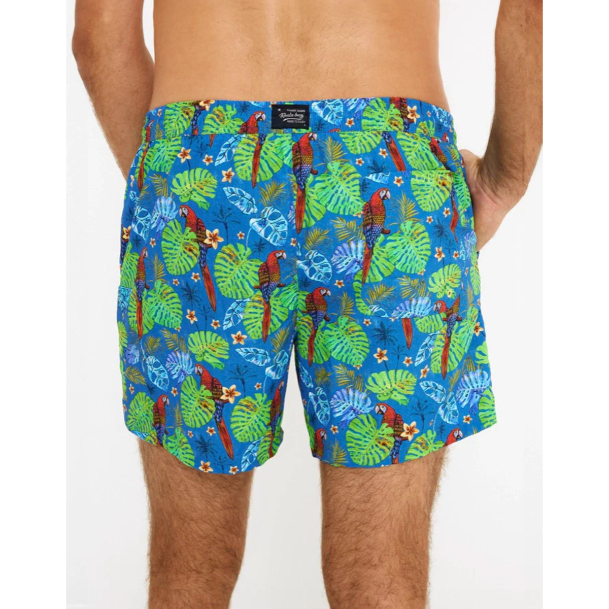 Bañador Corto Azul - Yellow