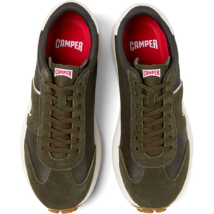 Zapatillas - CAMPER Pelotas Athens - Verde - Cuero liso