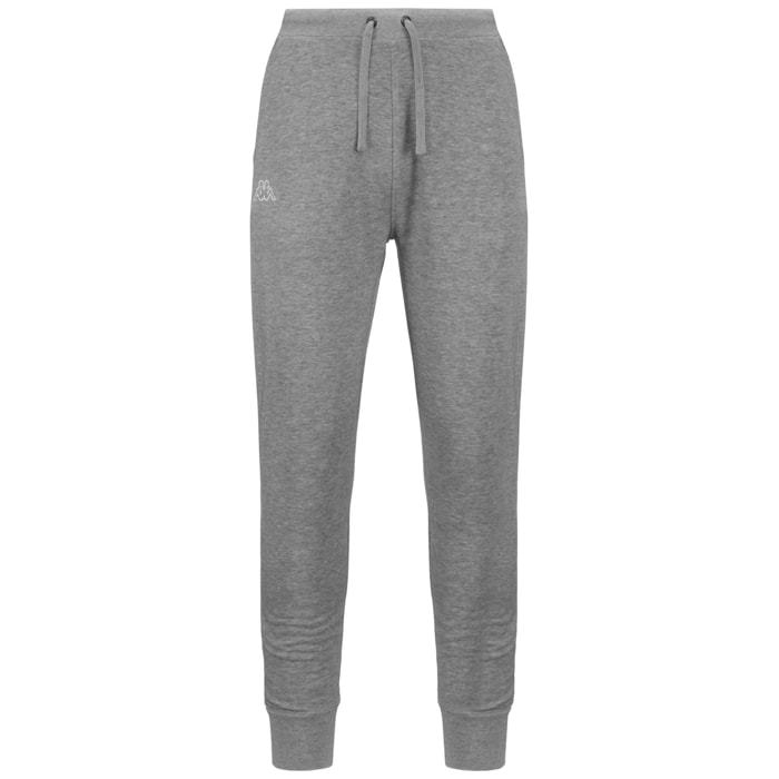 Kappa - Pantaloni Uomo Grigio - Logo Korpo Zanty