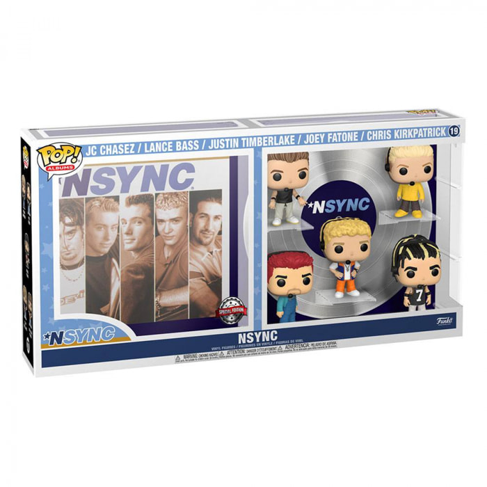 Nsync Pop! Albums Vinile Figura 5-pack Nsync 9 Cm Funko