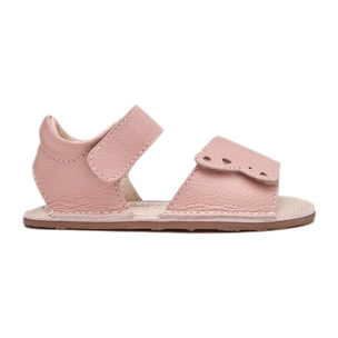 Sandalias Abiertas de Bebé Niña Respetuosas  en Rosa