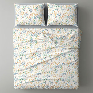 UNO CASA DESIGN Completo Letto Dec.Accesa_Piazza e mezza_Arancio