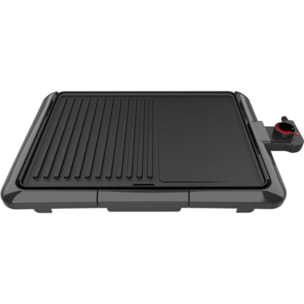 Plancha électrique LISTO LPL 4 noir à poser, 35x25 cm