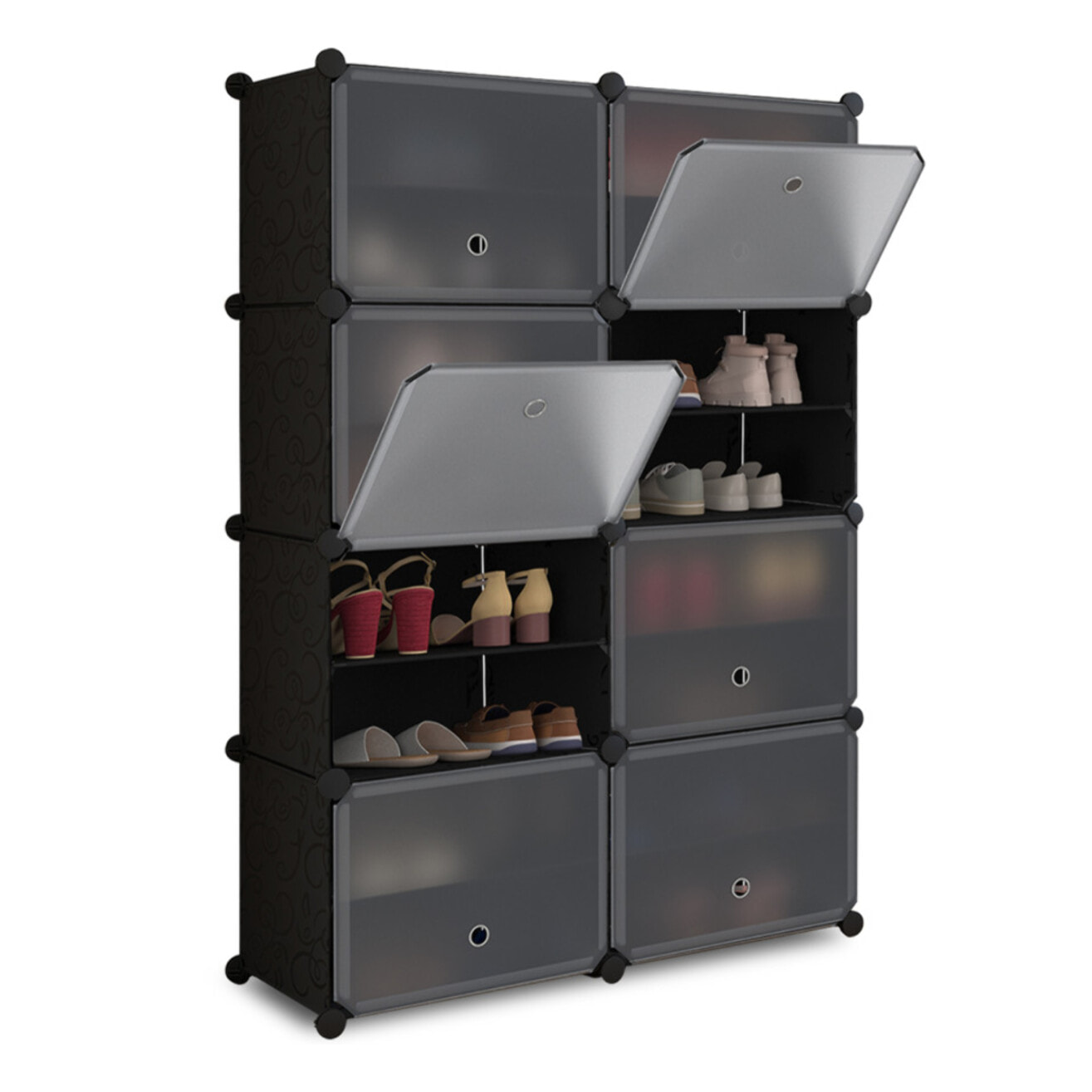 Meuble chaussures cube - 32 paires