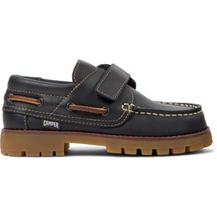 Zapatos de cordones - CAMPER Compas - Marron - Cuero liso
