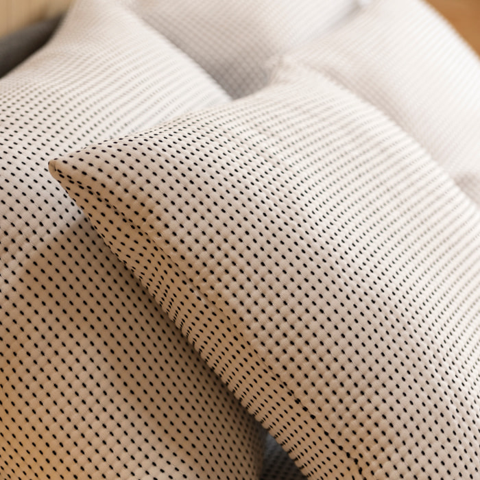 Naturals - Colcha Bouti - 50% Algodón - 50% Poliéster - Jacquard - Alba Negro