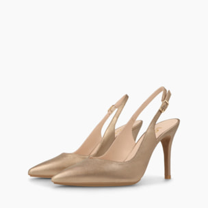 ZAPATOS DE SALÓN DORADOS RAIANE-GO