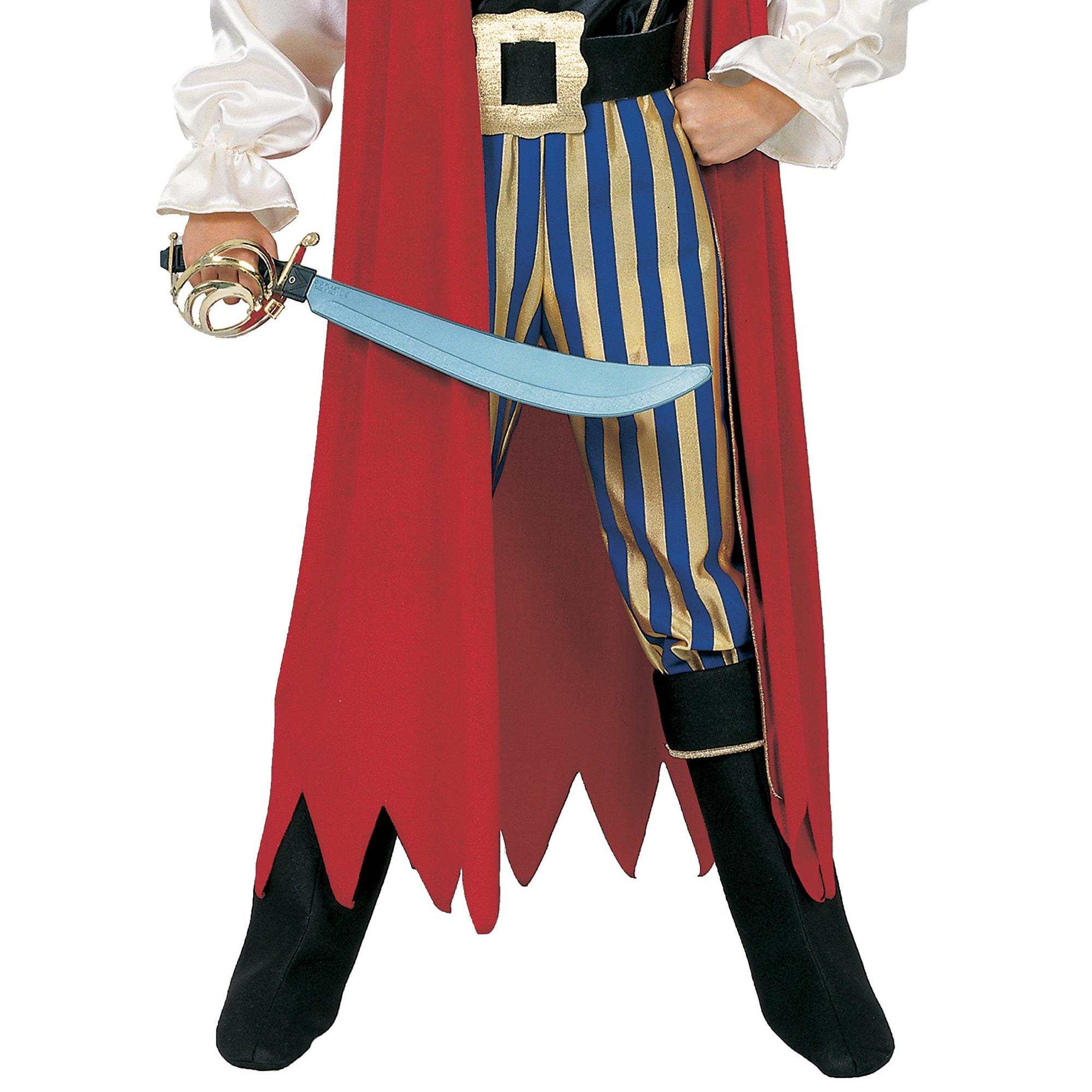 Costume Carnevale Pirata Capitano Morgan Con Cappello Benda Occhio Bambino