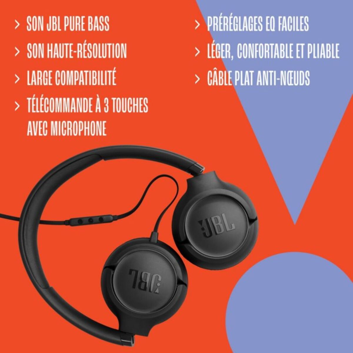 Casque JBL Tune 530C Noir