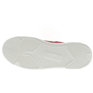 Armata di Mare Scarpe Uomo da Barca Stringate con Soletta Rimovibile in Memory Foam AMU S25D741 Red